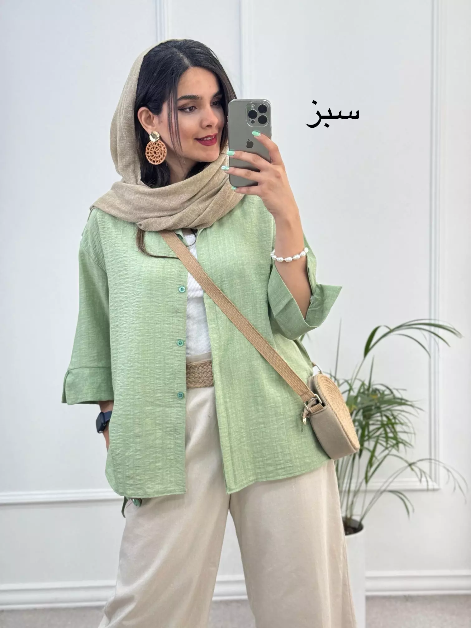 شومیز مانتویی آناهیتا